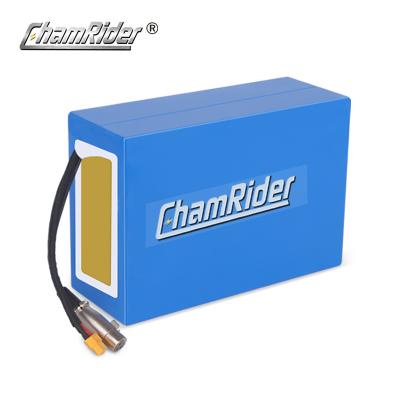 China Original Electric Bike ChamRider 48V 17AH Ebike Battery For Electric Bike 30A 1000W Battery For Electric Bike Bicycle Battery for sale