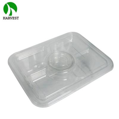 China Food 1000ml 32-Oz Disposable Plastic Bowl Eco Friendly Blister Packaging for sale