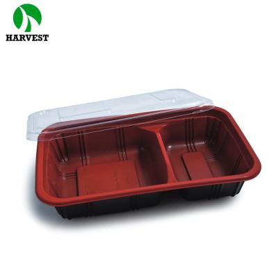 China Sustainable Microwave Freezer Safe 2 4 5 Compartment Disposable Food Container for sale