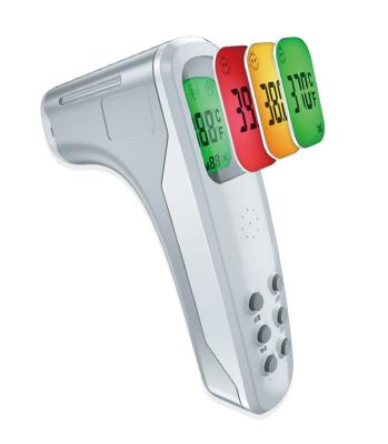 China HUA'AN MED Digital Forehead Thermometer Electronic Infrared Forehead Non-contact Body Baby Thermometer for sale