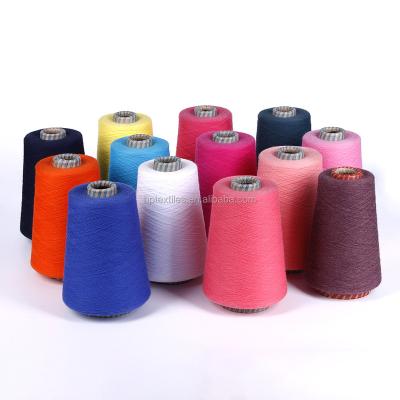 China 30s/1 Shrink-Resistant CVC Recycled Brushed Fleece Fabric Cotton Polyester Yarns 65/35 for sale