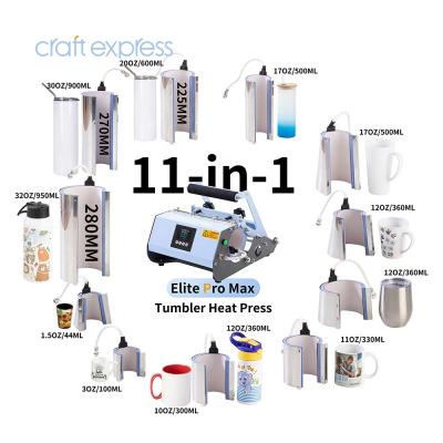 China Wholesale Custom Lean Tumbler Express Heat Press Home Use Craft Sublimation Printing Digital Transfer Machine Water Coffee Mug Machine for sale