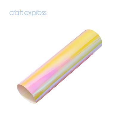 China Bestsub's Other Wholesale 30.5cm*25m Adhesive Rainbow Color Vinyl Printable Heat Transfer for sale