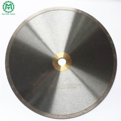 China . High Speed ​​Edge 350mm/14inch Straight Smooth Continuous Teeth Diamond Saw Blade Circular For Ceramic Stone Cutting Machines for sale