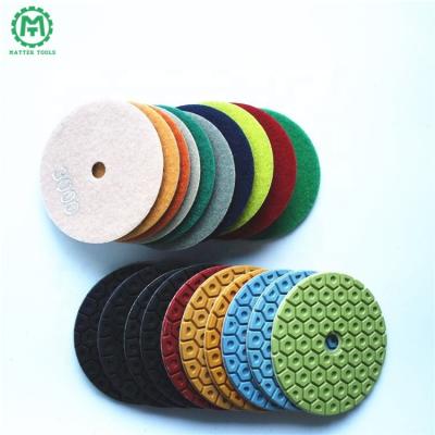 China High Performance 4-Inch Wet Stone Polishing Pads With Super Quality Diamond Tool for sale