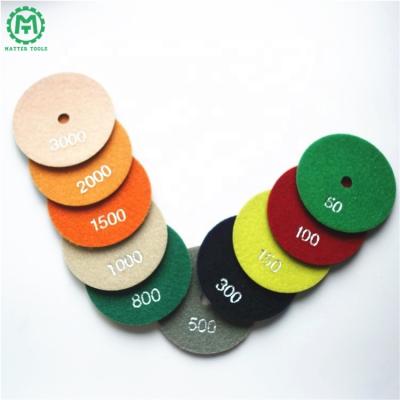 China High Performance Universal Resin Bond Diamond Polishing Pad for Concrete and Stone Polishing for sale