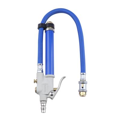 China Attractive Car Tire Pressure Gauge Steel Automatic Tire Inflating Air Self-Locking Chuck Inflating Gun Gun for sale