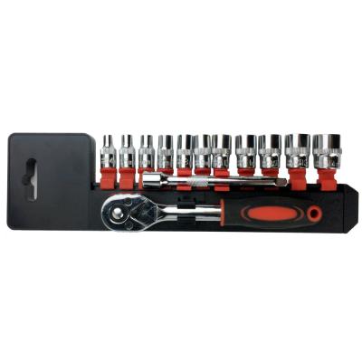 China Factory Sale Dr.25mm Auto Repair Tools 13pcs 1/4