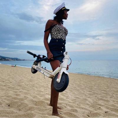 China 350W Unisex E Scooter Small Folding Electric Scooter Bike With 15 Mile Chain for sale