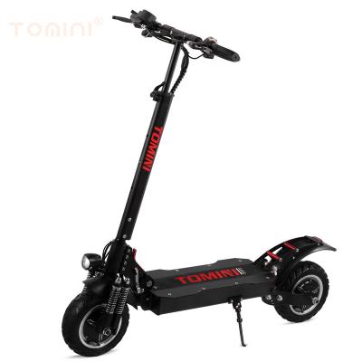 China Tomini unisex China folding 2000w 1000W e scooter motor double tire electric scooter wholesale for adult monopattino for sale