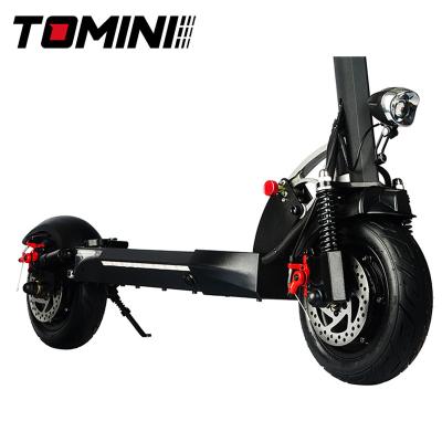 China Fashionable 60km/h electrico 2 wheel skate OEM Tomini 10inch electric folding mobility scooter USA for sale