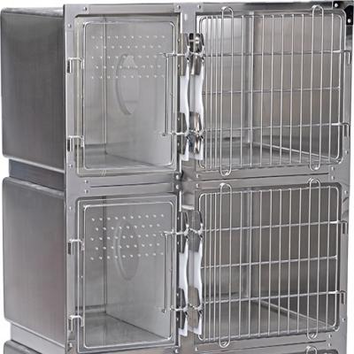 China pet store/cat veterinary cages hot sale pet store hospital or store or hospital equipment stainless steel for sale