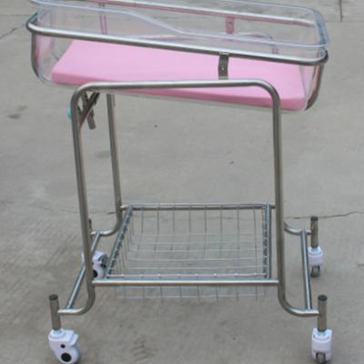 China Hospital Clinic Hospital Furniture Luxury Hospital Equipment Nursing Baby Bed BC0923-38 Pink Biocomet for sale