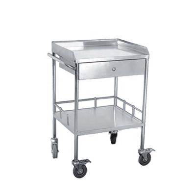 China Metal Hospital Furniture Metal Stainless Steel Trolley Clinic Equipment Medical Trolley BC0918-14 for sale