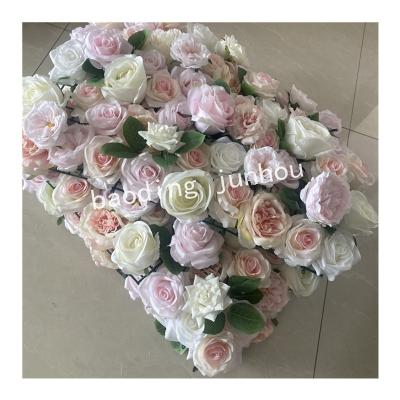 China Artificial Flowers Nice Rose Flower Flower Home Decoration High End Rose Flower Wall Artificial for sale