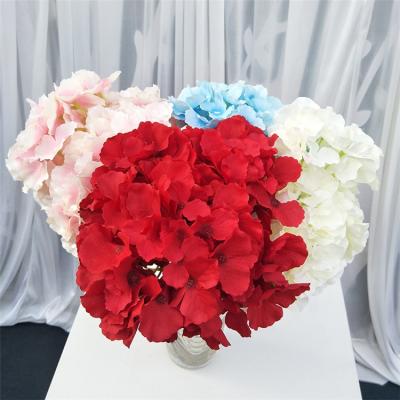 China Wholesale Wedding Fake Flower Touch Silk Artificial Real Hydrangea Flower Wholesale for sale