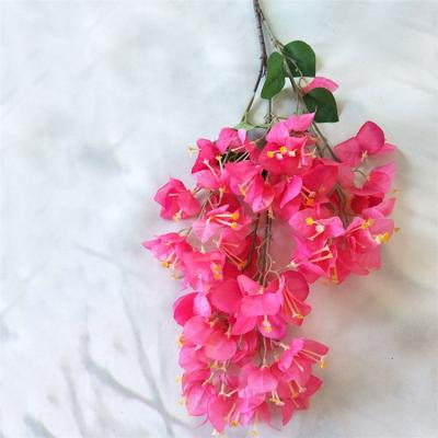 China Artificial Flower Cherry Blossom Tree Branches Artificial Popular Wholesale Sakura Fake Flower Wholesale for sale