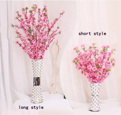 China Cheap Eco-friendly Supplier Fake Sakura Tree Branches Artificial Cherry Flower for Tree Decoration for sale