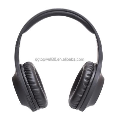 China Cool Headband Black Color Design Noise Canceling Adult Wearing Wireless Blue Tooth Headband Headphones For Man for sale