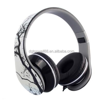 China Custom Logo Large Foldable Space Folding Blue Tooth Wireless Headset Earphone For Promotion for sale