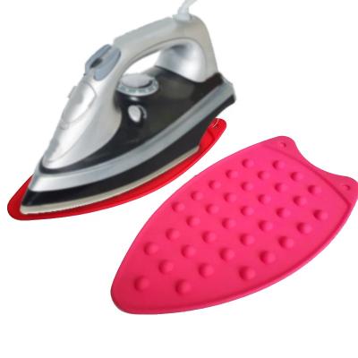 China Viable Silicone Iron Rest Pad For Ironing Board Mat Silicone Heat Resistant Iron Hot Resistant Pad Almohadilla de hierro for sale