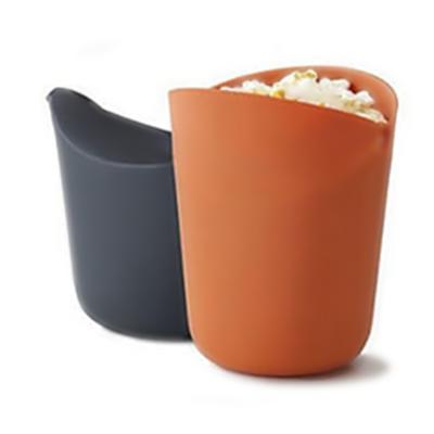 China Eco-Friendly Popcorn Maker Silicone Microwave Serving Party Single Silicone Food Safe for sale