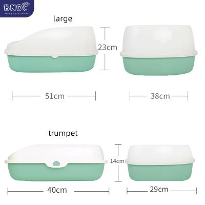 China Home Funiture New Arrival Plastic Cat toilet Cat Litter Box from China manufacturer supplier for sale