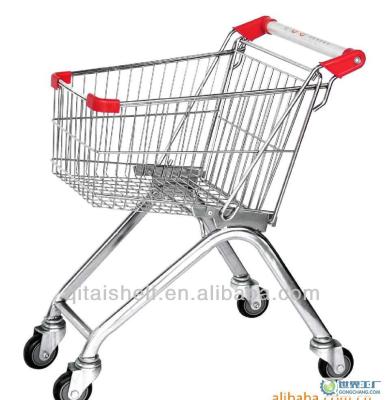 China Unfolding Mini Supermarket Equipment Trolley Trolley Shopping Cart for sale