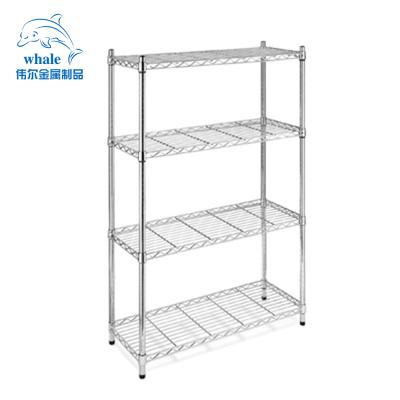 China NSF and ISO Single Sided Customized Wholesale Stainless Steel Wire Shelving Wire Kitchen Rack Rack for sale