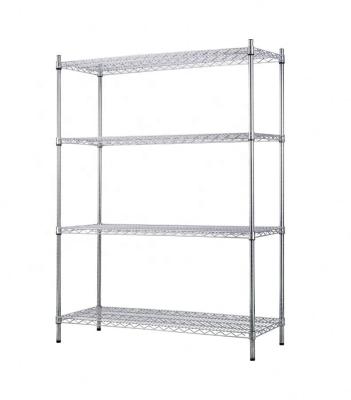 China Viable NSF and ISO Selling Adjustable Stainless Steel Wire Shelf Storage Rack Approved Wire Shelving for sale