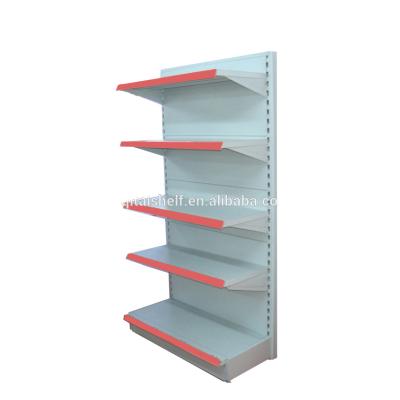 China 5 Layer Supermarket Groove Board Single Sided Single Side Display Stands for sale