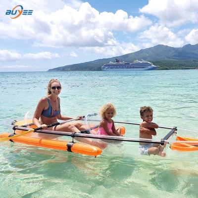 China Sea - River - Lake - Lake Newest Design Transparent Pedal Kayak - Play Water Ocean Cheap Equipment Kayaks Fishing For Leisure for sale