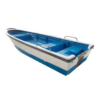 China Factory Wholesale CE Luxury Pleasant Boats Drifting Fiberglass Bait Boats Self Draining Function Commercial Lakes and Rivers for sale