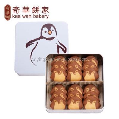 China Vegetable Processing Plant Kee Wah Bakery Panda and Penguin Butter Cookies Machine for sale