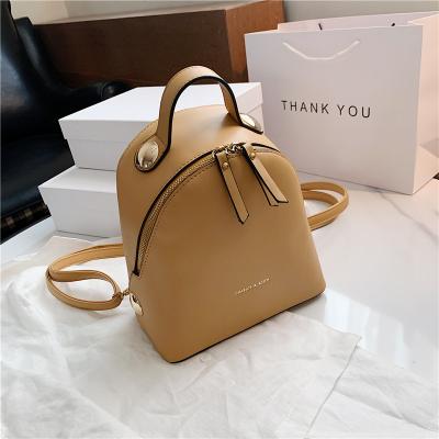 China Korean version of the new fashion women's backpack of simple fashion small backpack with Instagram bag for sale