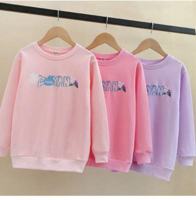 China Spring and Autumn Sweater Breathable Children's Girls' Long-sleeved T-shirt for sale