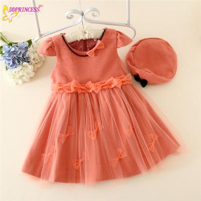 China Autumn Children's Clothing Set Baby Kids Wool Breathable Woolen One-Piece Dress for sale