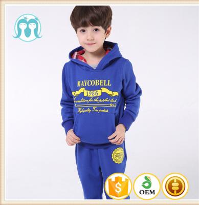 China Polyester/Cotton Children Clothing Set Boys Sport Suit Causal T-shirt Pants Set For Boys Wear for sale