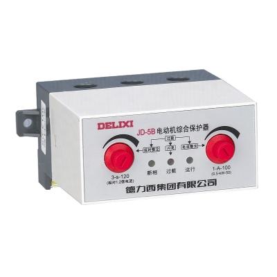 China Delixi Sealed JD-5 Electric Integrated Motor Protector Motor Protection Relay for sale