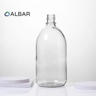 China Eco-friendly Recyclable Customize Household Extra Clear 2000ml 2500ml 3000ml Kitchen Glassware Extra Large Storage Soak Jar Glass Tank Home Use for sale