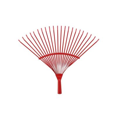 China Easy Control Gardening Farm Tools Cleaning Leaf Weeds Rake Head Rake for sale