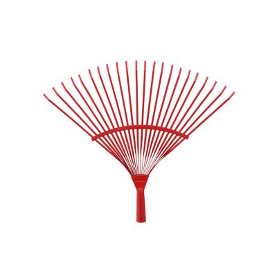 China Wholesale garden gardening agricultural tools cleaning metal garden rake leaf rake metal leaf steel rak. for sale