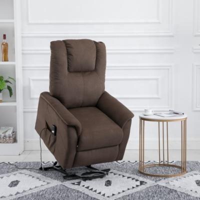 China Recliner Lift Electric Power Salon Fabric Movement Unique And Safety Resistant Elderly Chair for sale