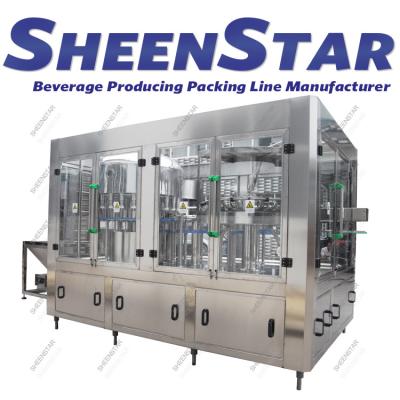 China Washing Filling Capping 3 In 1 Stainless Steel Bottle Water Making Machine for sale