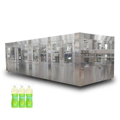 China Hot Sale 15000bph High Efficiency Orange Juice Filling Granules Juice Pulp Filling Machine and Capping Equipment for sale