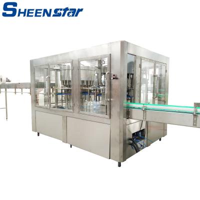 China High Efficiency Hot Selling Fully Automatic Soft Drink Carbonated Water Filling And Packaging Machine for sale