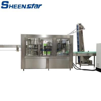 China High Efficiency Hot Selling Soft Drink Small Full Automatic Carbonated Soft Drink Bottle Filling Machine for sale