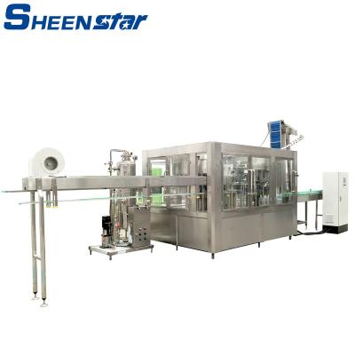 China High Efficiency Hot Selling Mini Full Automatic CSD Carbonated Drink Soda Water Bottle Filling Machine for sale