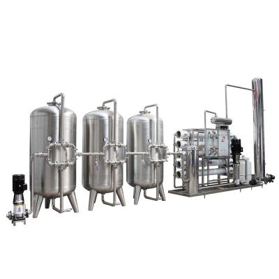 China Stainless Steel Durable Drinking Water Plant For Small Business for sale