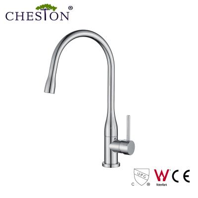 China CUPC Modern Filigree Single Lever Kitchen Sink Faucet for sale